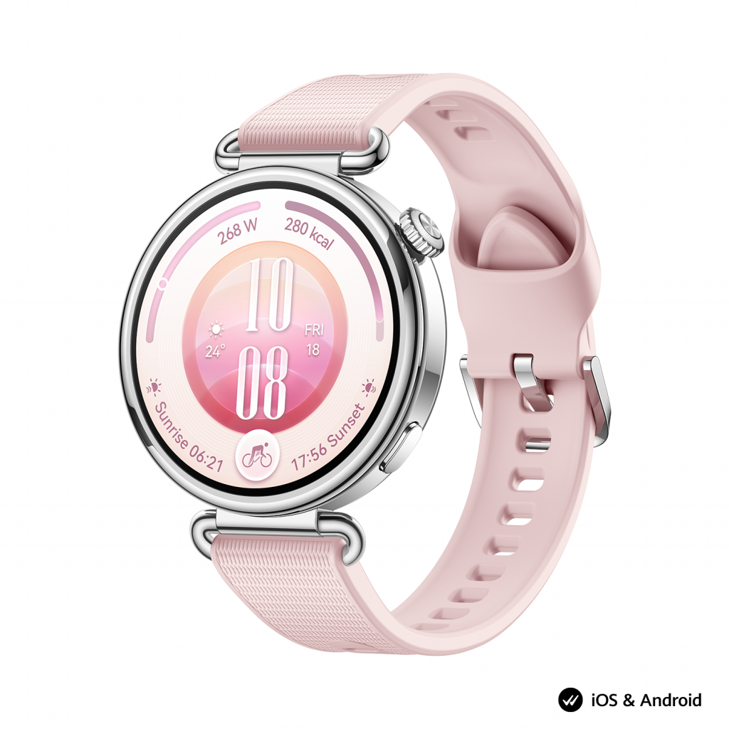 Смарт часовник Huawei Watch GT 7  Konsu-B39F Pink Fluoroelastomer